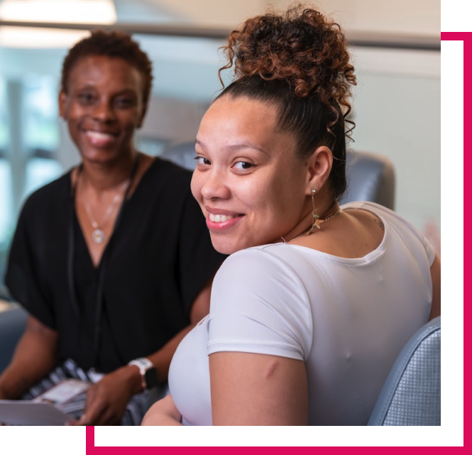 Patient at Swope Health Women's Health clinic