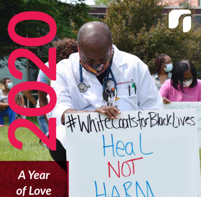 Swope Health Annual Report 2020 cover page